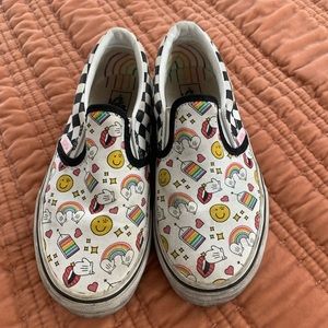 Kids size 3 Vans. Good condition